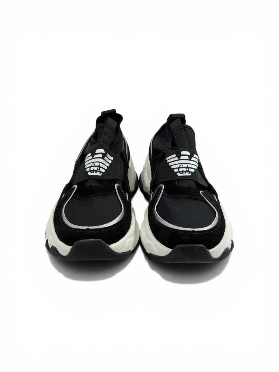 Emporio Armani Slip-On-Sneakers - Black (Mirror Original)