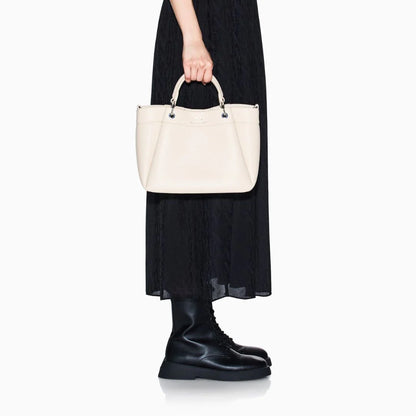 Armani Exchange Medium Top Handle Tote Bag Women - Beige
