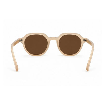 Armani Exchange Round Phantos Frame Sunglasses Women - BEG