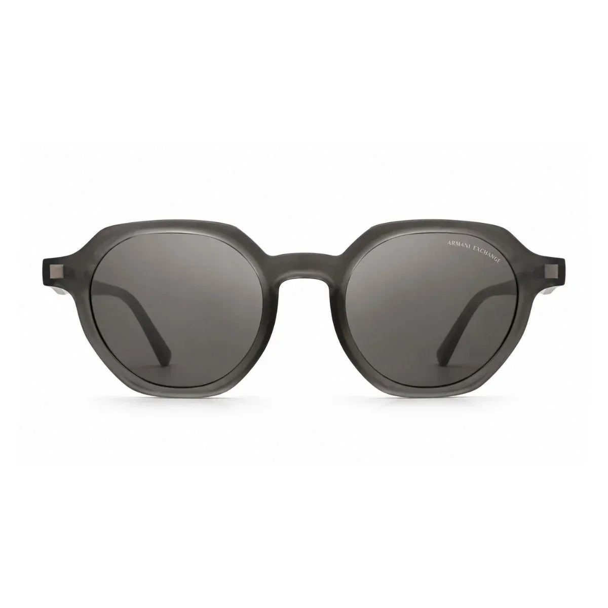 Armani Exchange Round Phantos Frame Sunglasses Unisex - GRY