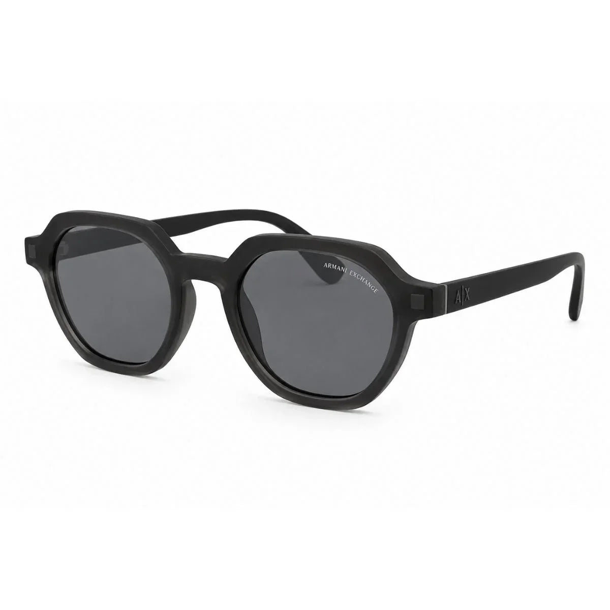 Armani Exchange Round Phantos Frame Sunglasses Unisex - GRY