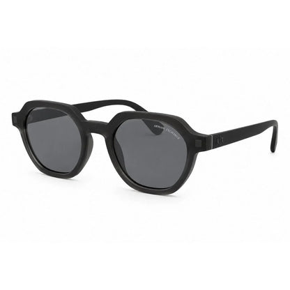 Armani Exchange Round Phantos Frame Sunglasses Unisex - GRY