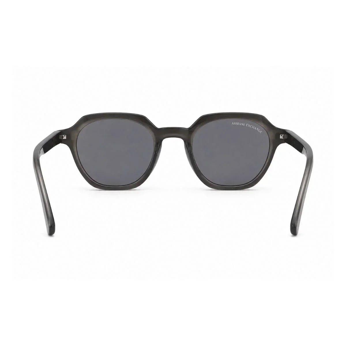 Armani Exchange Round Phantos Frame Sunglasses Unisex - GRY
