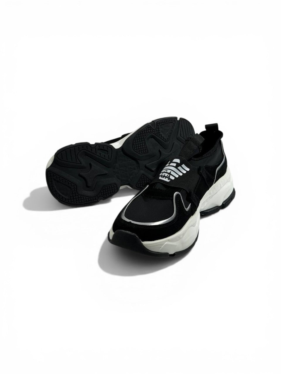 Emporio Armani Slip-On-Sneakers - Black (Mirror Original)
