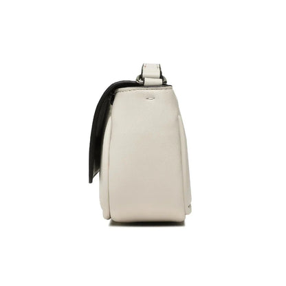 Calvin Klein Jeans Handbag Sleek Flap Conv Sb20 Aop K60K610062-CRM