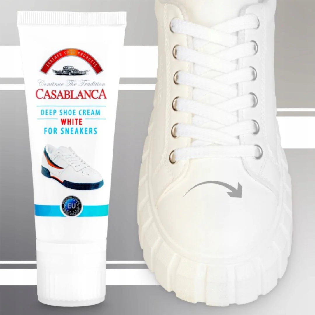 Casablanca Leather Restoration Cream - WHT