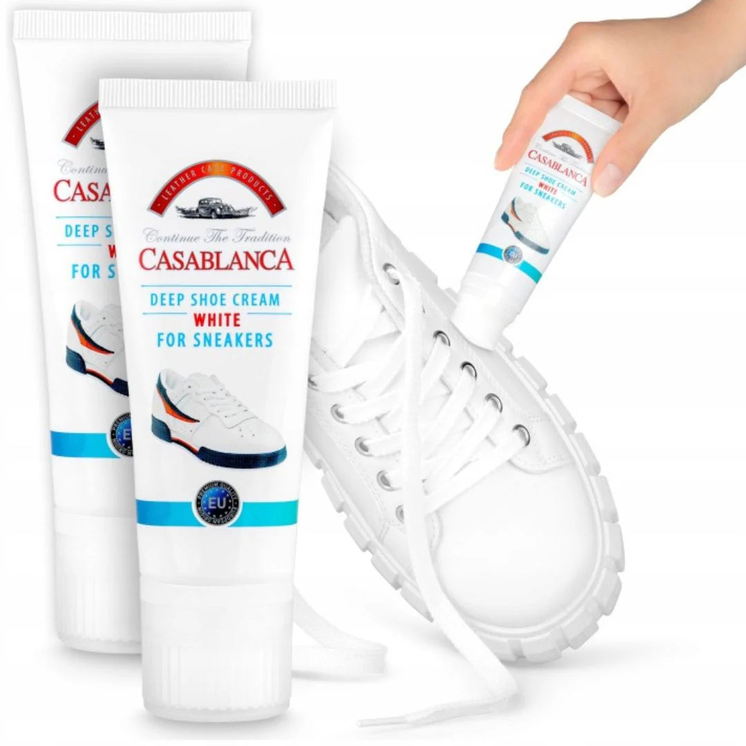 Casablanca Leather Restoration Cream - WHT