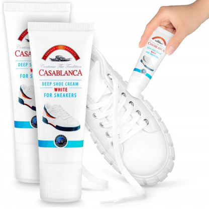 Casablanca Leather Restoration Cream - WHT