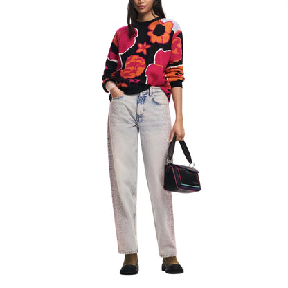 Desigual Multilineal with zipper handbag Women - BLK