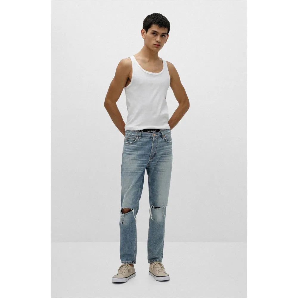 Hugo Dyer Trainers  - Beige