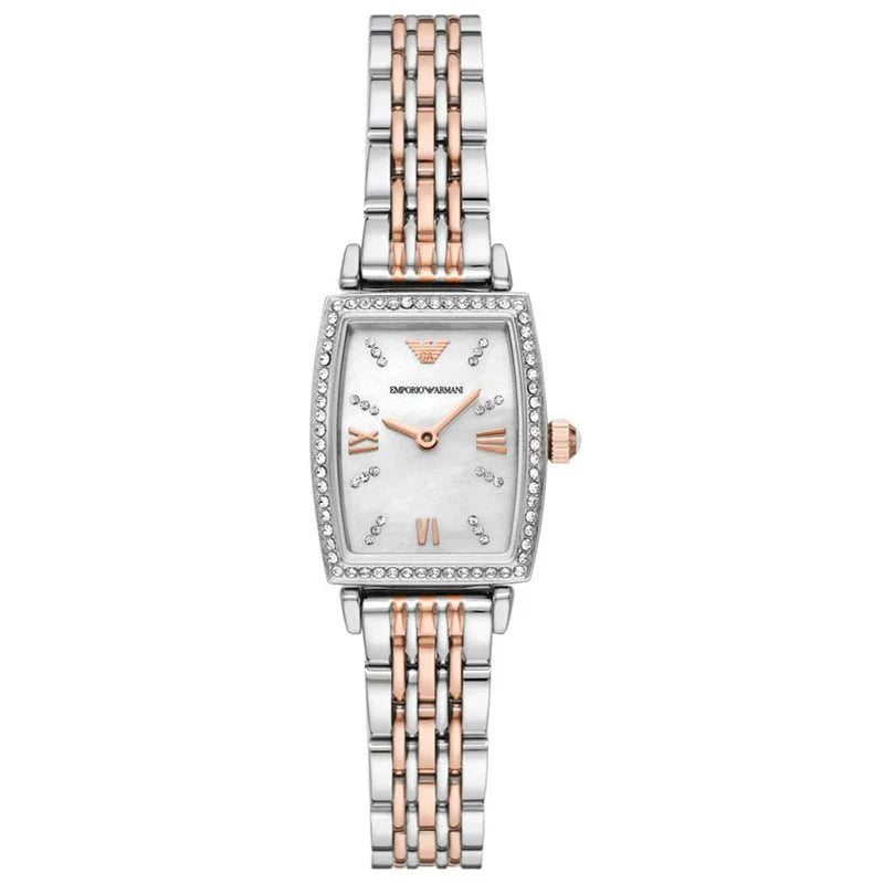 Emporio Armani Women's Gianni T-Bar Two-Tone Watch - AR11630