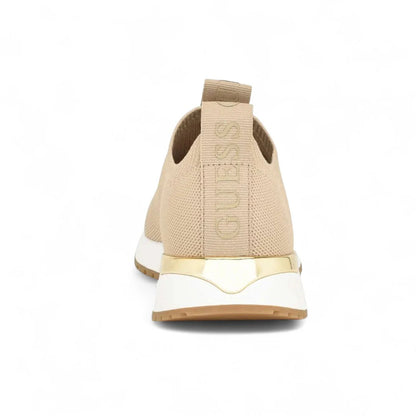 GUESS Flavia Knit Slip-On Sneakers Women - Beige