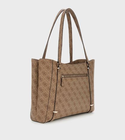 Guess EGuess Daryna Elite Tote Bag - Brown