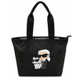 Karl Lagerfeld Paris black tote bag back