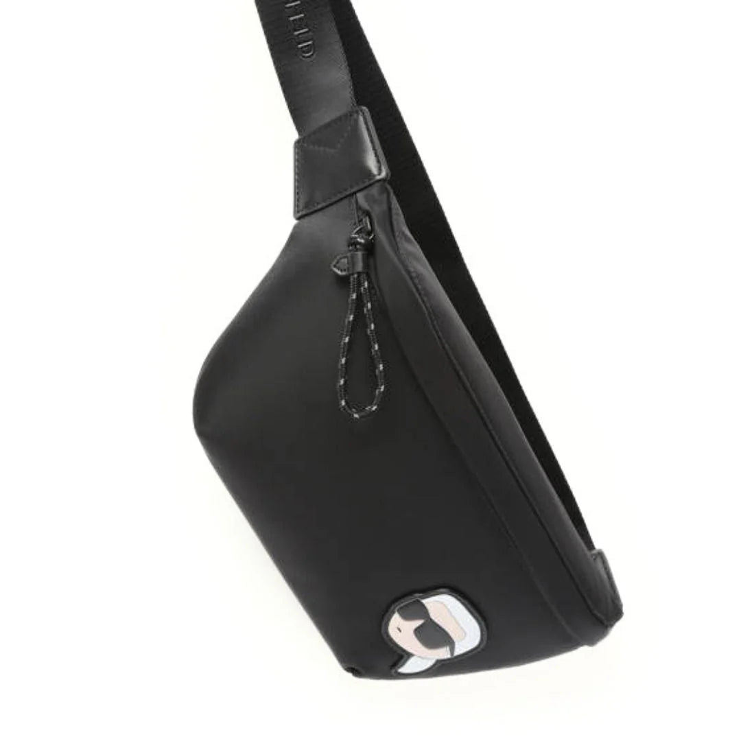 Karl Lagerfeld Ikon Belt Bag - Black