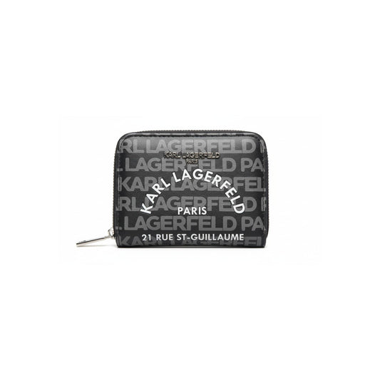 Karl Lagerfeld Paris Monogram Zip-Around Wallet