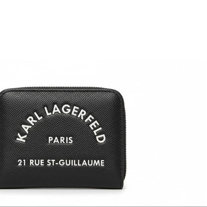 Karl Lagerfeld Paris Monogram Zip-Around Wallet