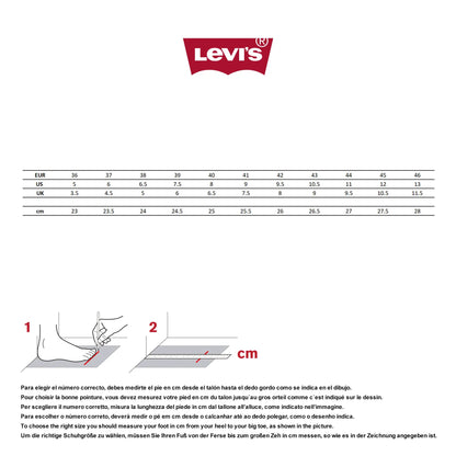 Levi's Woodward Shoes Jet White Women