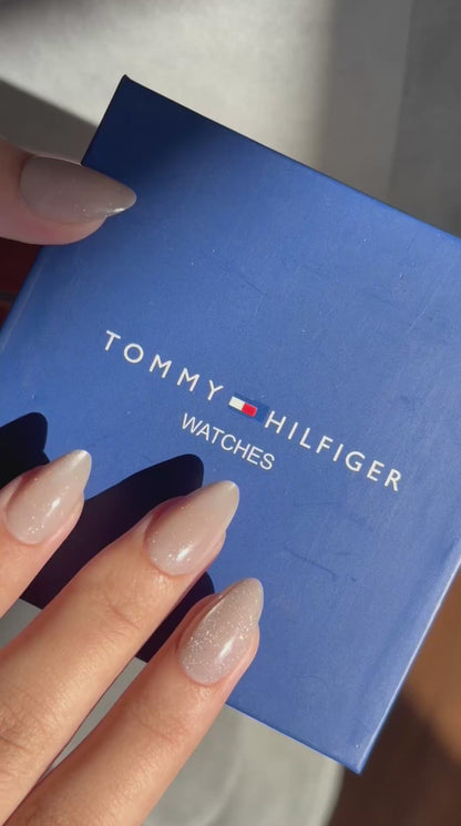 Tommy Hilfiger Women’s Sporty Silver Watch with Gray Dial - 1782742