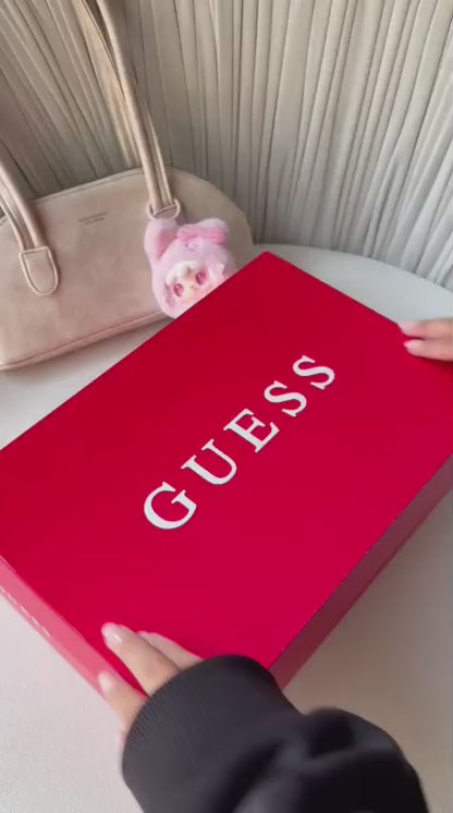 GUESS Flavia Knit Slip-On Sneakers Women - Beige