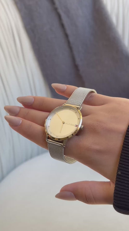 Tommy Hilfiger Women’s Silver Mesh Bracelet Watch - 1782667