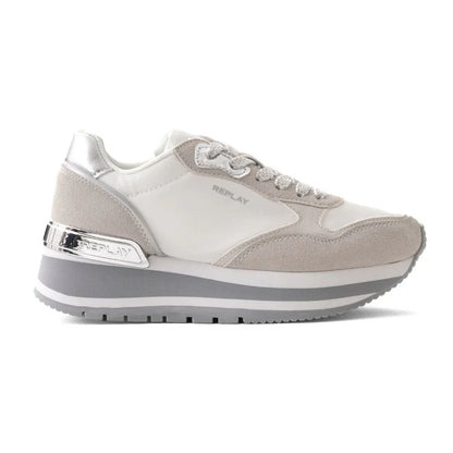 REPLAY Penny Mesh Sneakers Women GWSA5-GRYSLV