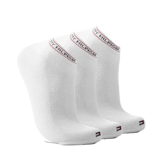 Tommy Hilfiger Ankle Flag Sock 3-Pack Socks - WHT