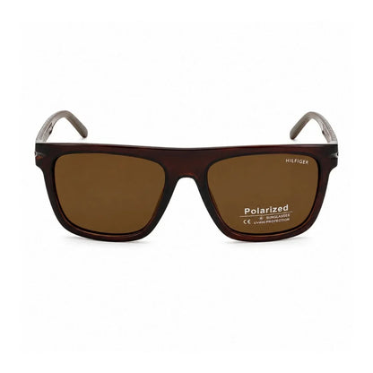 Tommy Hilfiger Gunner Rectangula Frame Sunglasses Unisex - BRN