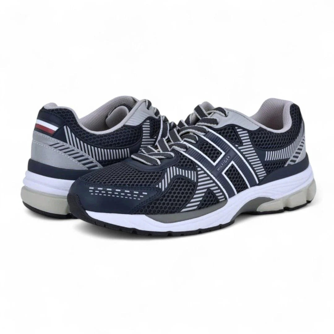 Tommy Hilfiger Pug Lace-Up Sneakers Men - Navy