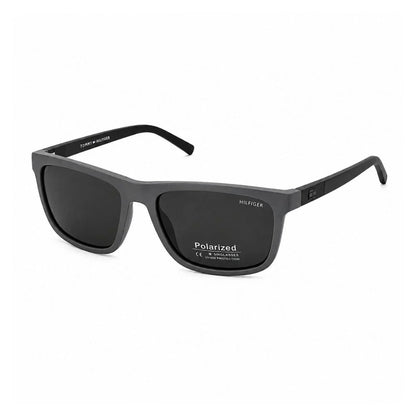 Tommy Hilfiger Rectangula Frame Sunglasses Unisex - GRY