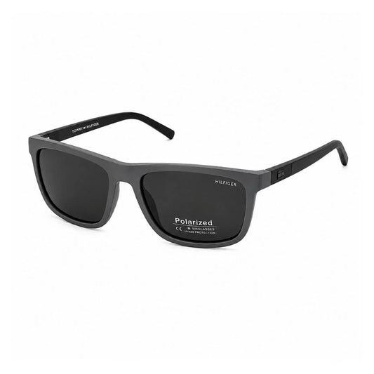 Tommy Hilfiger Rectangula Frame Sunglasses Unisex - GRY