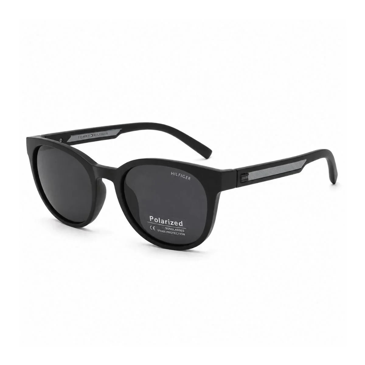 Tommy Hilfiger Round Phantos Frame Sunglasses Unisex - BLK