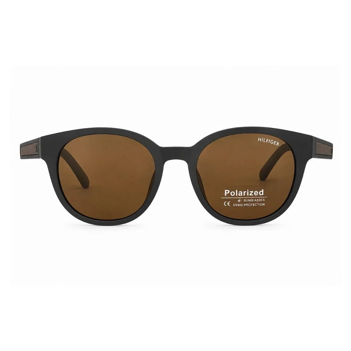 Tommy Hilfiger Round Phantos Frame Sunglasses Unisex - BRN