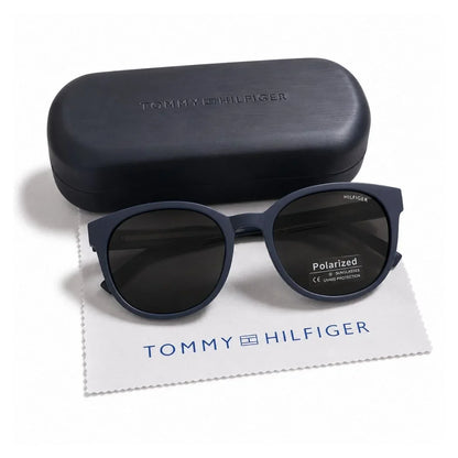 Tommy Hilfiger Round Phantos Frame Sunglasses Unisex - NVY