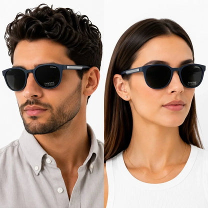 Tommy Hilfiger Round Phantos Frame Sunglasses Unisex - NVY