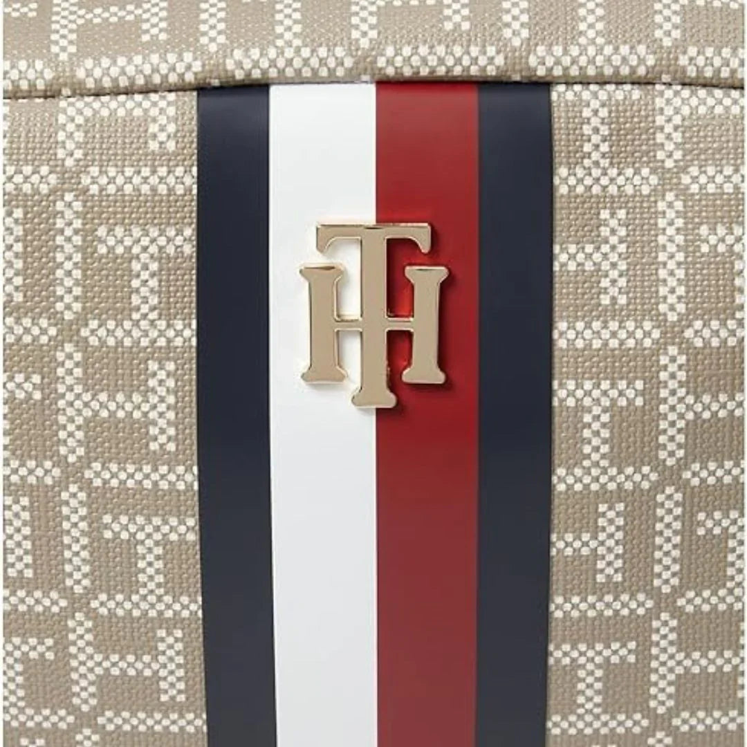 Tommy Hilfiger Rowan II Monogram Crossbody - BEG