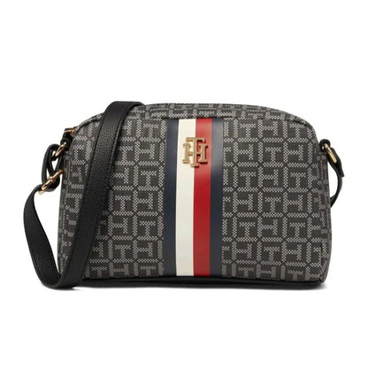 Tommy Hilfiger Rowan II Monogram Crossbody - BRN