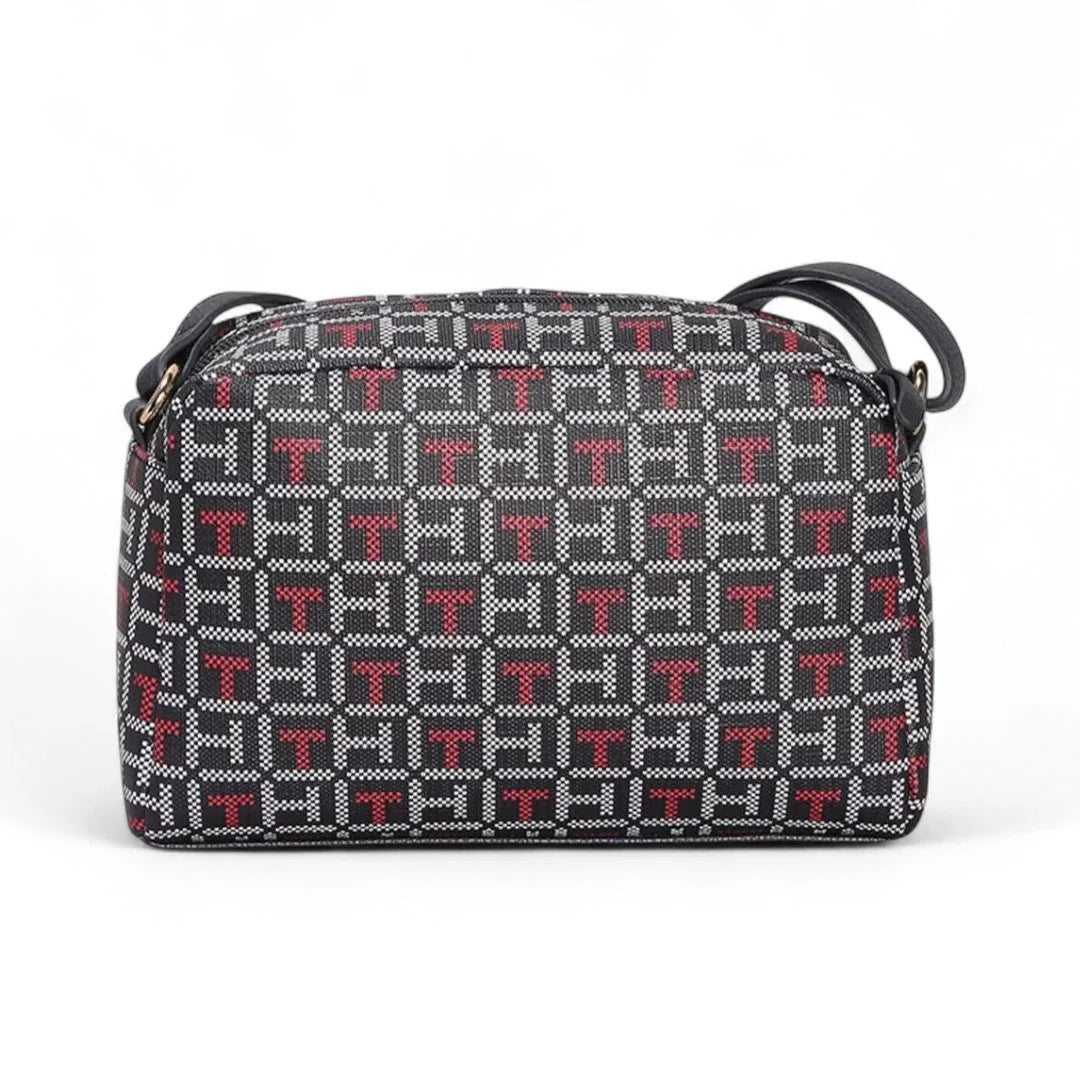 Tommy Hilfiger Rowan II Monogram Crossbody - NVYRED