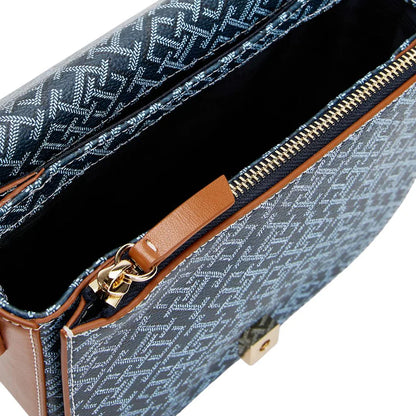 Tommy Hilfiger TH Monoplay Crossbody Saddle Bag - BLU