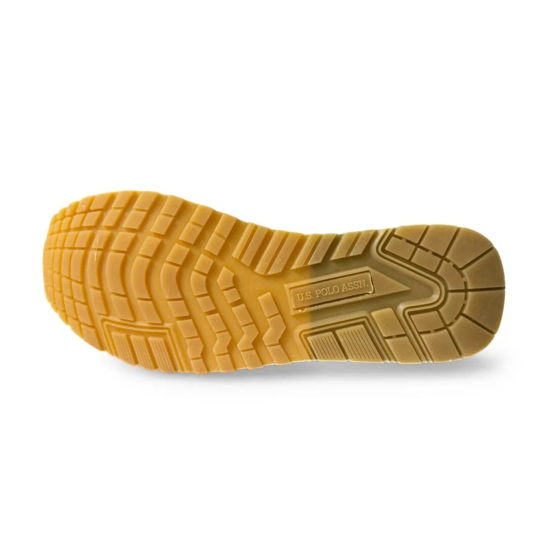 U.S. POLO ASSN. JAKE Leather Sneakers Men - CRM