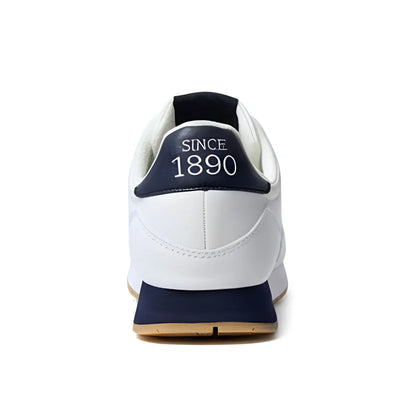U.S. POLO ASSN. JAKE Leather Sneakers Men - WHT