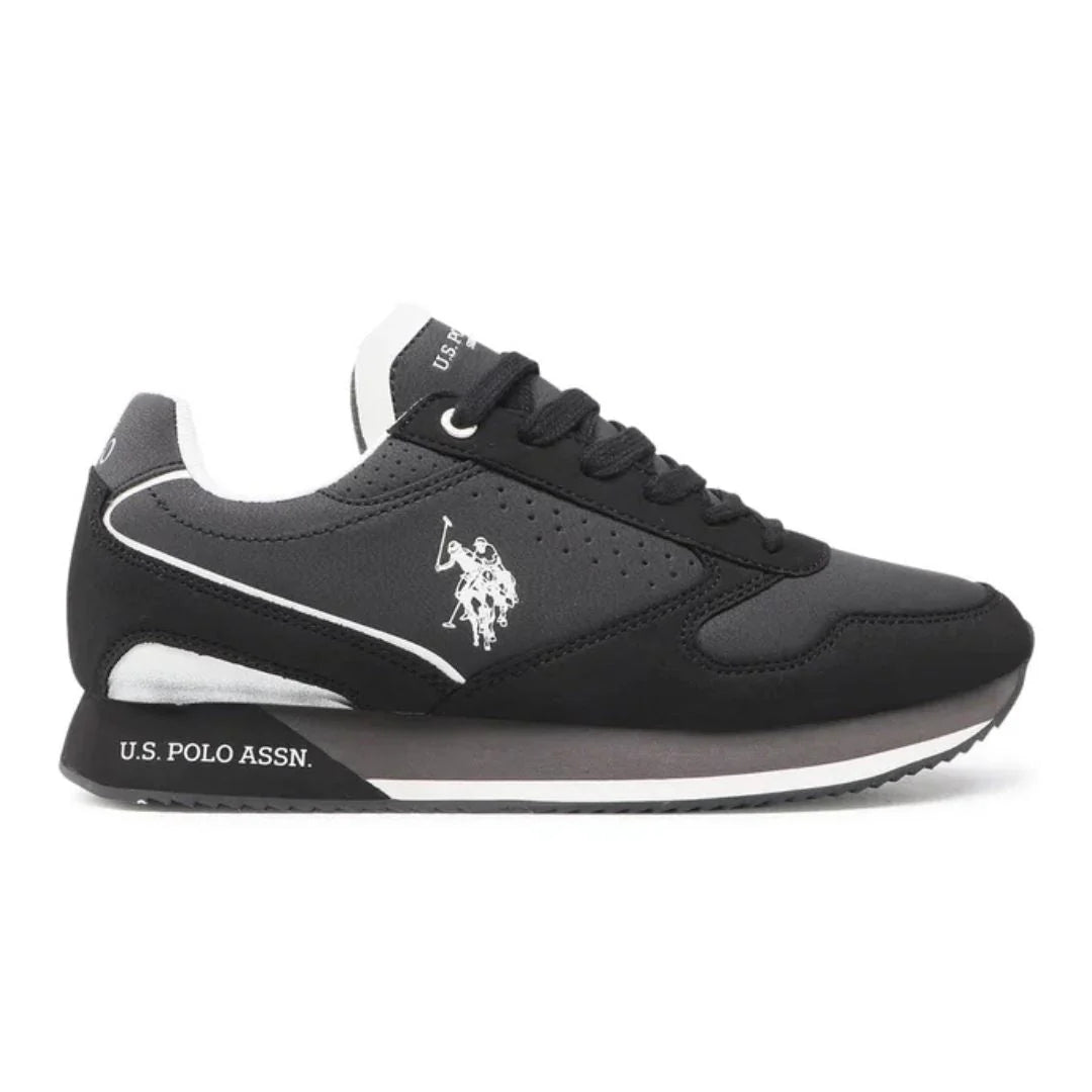U.S. POLO ASSN. NOBIL 183- BLACK