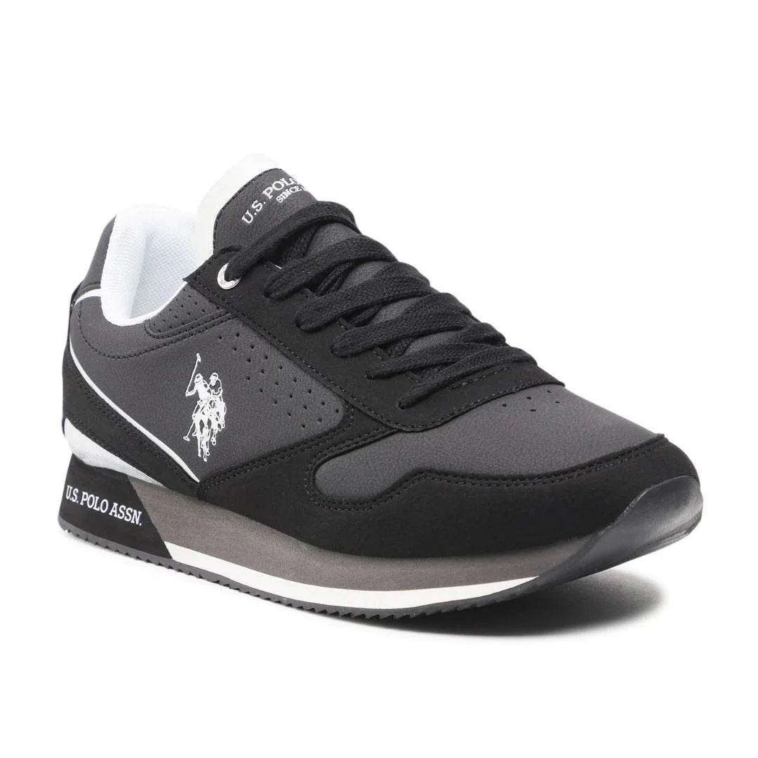 U.S. POLO ASSN. NOBIL 183- BLACK