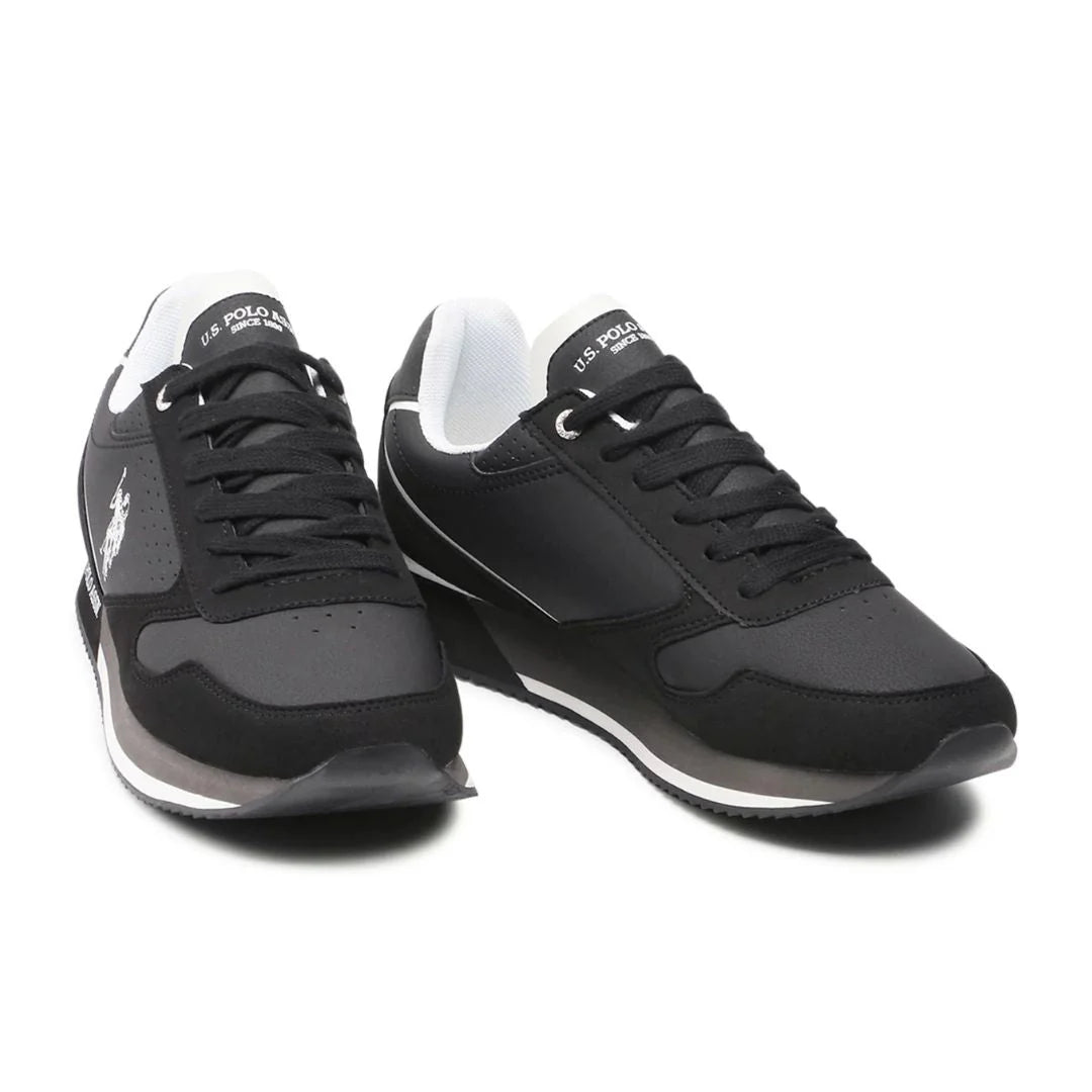 U.S. POLO ASSN. NOBIL 183- BLACK