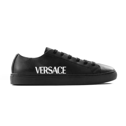 Versace Greca Logo Women's Sneakers - Black