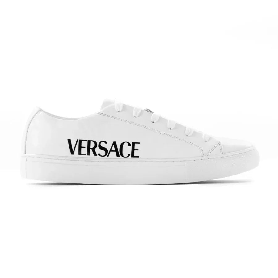 Versace Greca Logo Women Sneakers - WHT