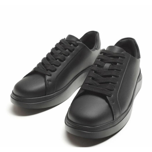 Zara Monochromatic Chunky Sole Sneakers 2201-520 - Black