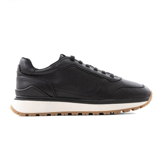 ZARA Retro Leather Trainer Men 2315-920-Black